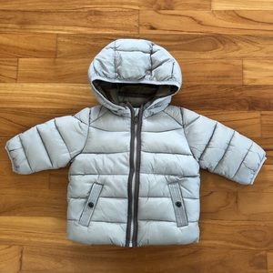 Zara puffer winter jacket